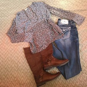 J. Jill V-Neck blouse